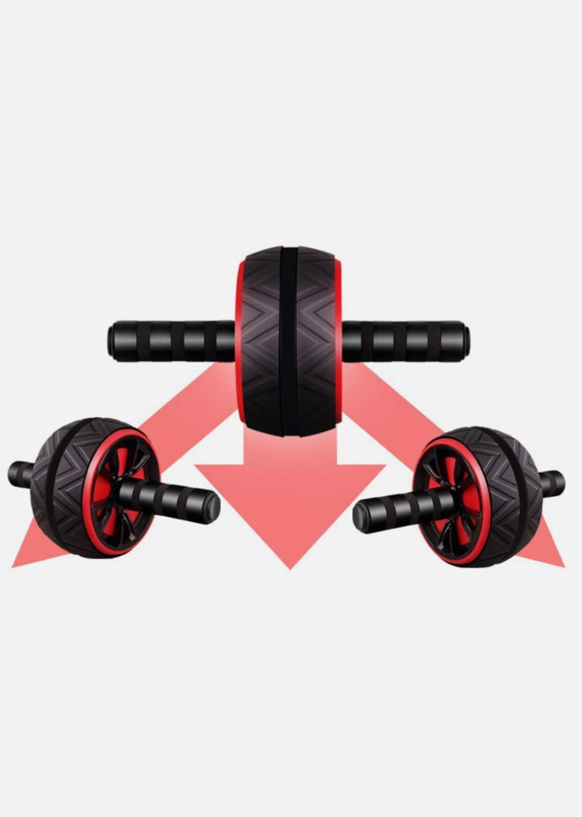 Pro Abs Roller Exercise Wheel Abdominal Core Strength Workout Muscle Cruncher by Ruckoff